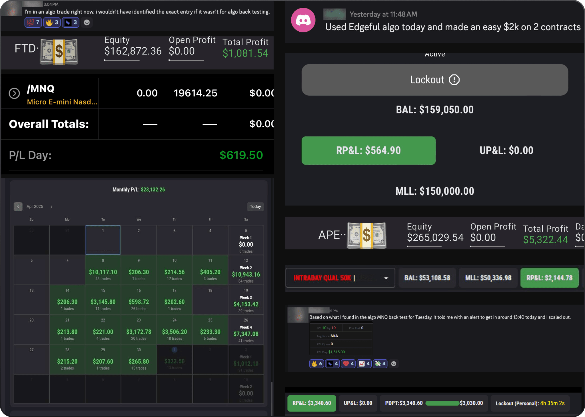 VIP discord channel