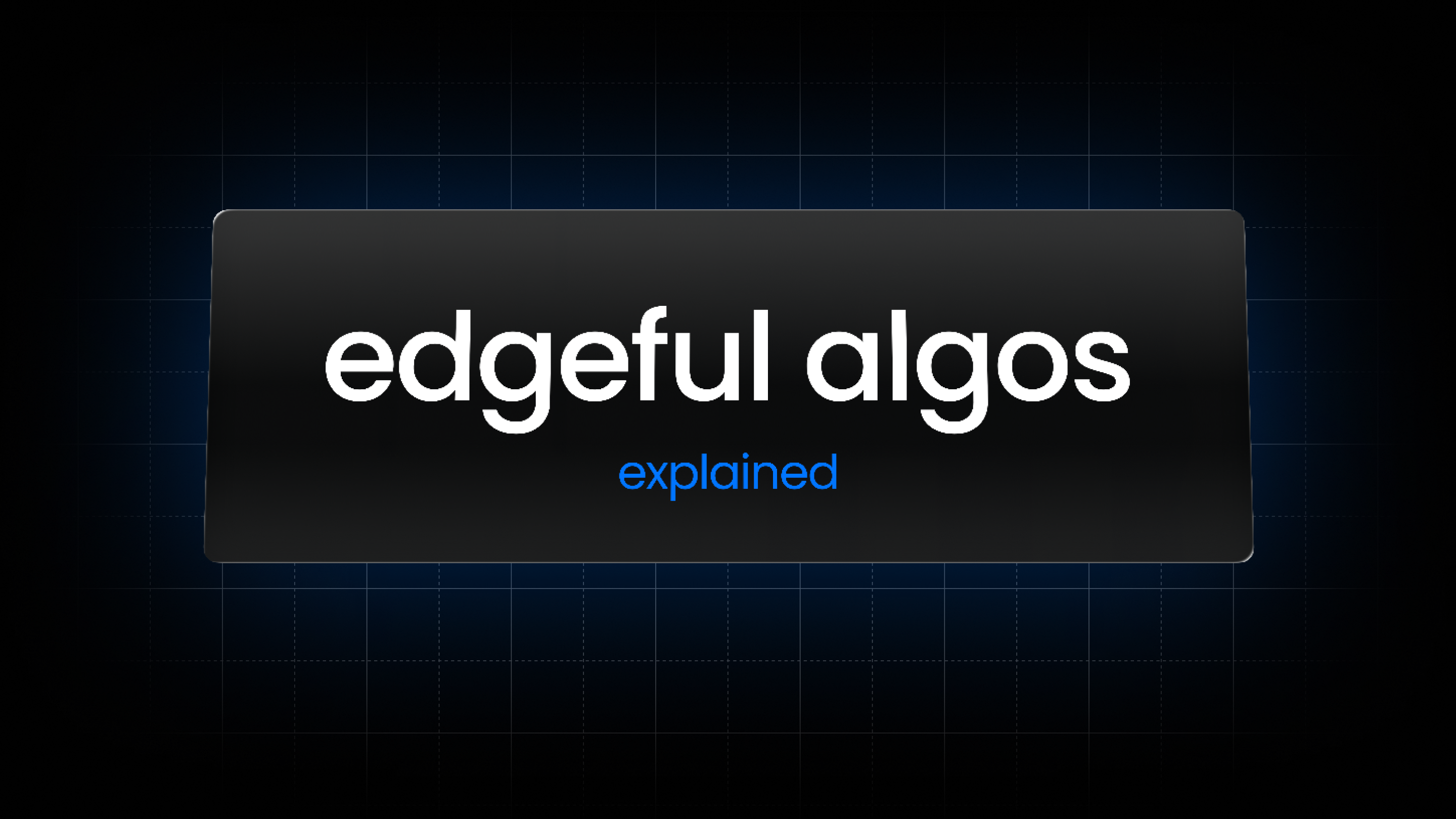 how to use edgeful